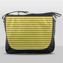 Decorative Lines Pattern Messenger Bags by Valentinaart