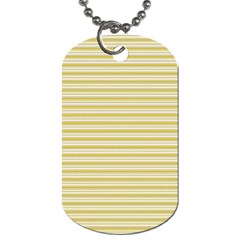 Decorative lines pattern Dog Tag (One Side)