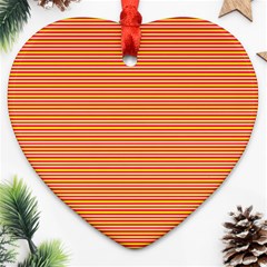 Decorative Lines Pattern Ornament (heart) by Valentinaart