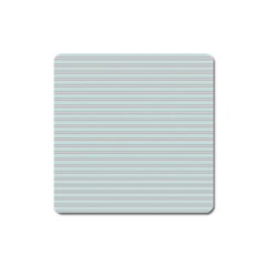 Decorative Lines Pattern Square Magnet