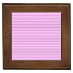 Decorative Lines Pattern Framed Tiles by Valentinaart