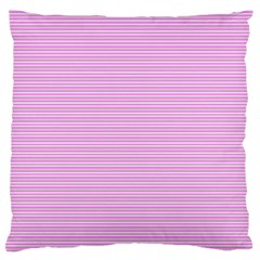 Decorative Lines Pattern Large Flano Cushion Case (one Side)