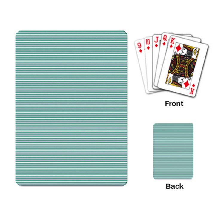 Decorative line pattern Playing Card