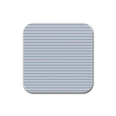 Decorative Line Pattern Rubber Square Coaster (4 Pack)  by Valentinaart