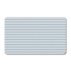 Decorative Line Pattern Magnet (rectangular) by Valentinaart