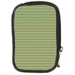 Decorative Line Pattern Compact Camera Cases by Valentinaart