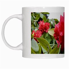 Virginia Waters Flowers White Mugs