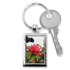 Virginia Waters Flowers Key Chains (Rectangle) 