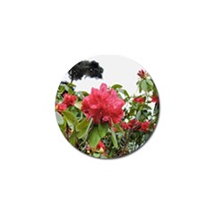 Virginia Waters Flowers Golf Ball Marker