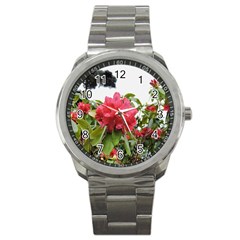 Virginia Waters Flowers Sport Metal Watch