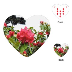 Virginia Waters Flowers Playing Cards (Heart) 