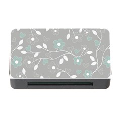 Floral Pattern Memory Card Reader With Cf by Valentinaart