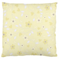 Floral Pattern Large Cushion Case (two Sides)