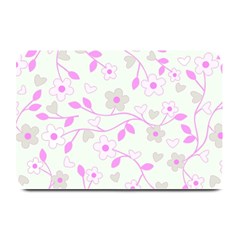 Floral Pattern Plate Mats by Valentinaart