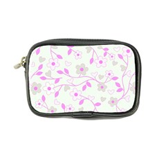 Floral Pattern Coin Purse by Valentinaart