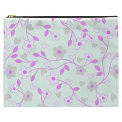 Floral Pattern Cosmetic Bag (xxxl) 