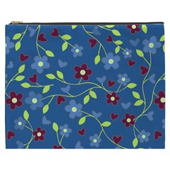 Floral Pattern Cosmetic Bag (xxxl) 