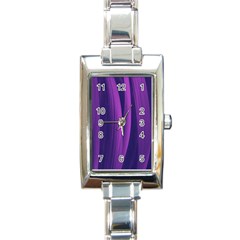 Artistic pattern Rectangle Italian Charm Watch