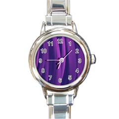 Artistic pattern Round Italian Charm Watch