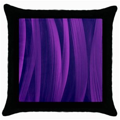 Artistic pattern Throw Pillow Case (Black)