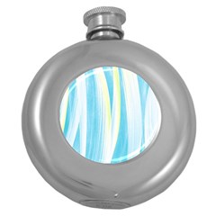 Artistic Pattern Round Hip Flask (5 Oz) by Valentinaart