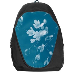 Autumn Crocus Blue Backpack Bag by DeneWestUK