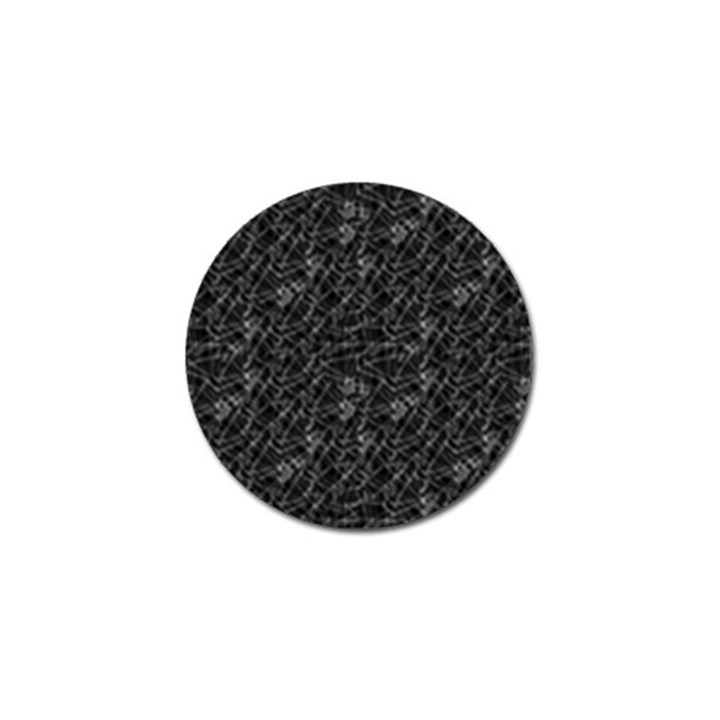 Linear Abstract Black And White Golf Ball Marker (10 pack)