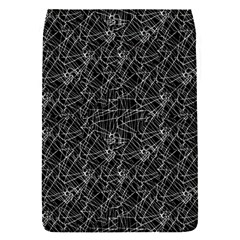 Linear Abstract Black And White Flap Covers (s)  by dflcprints