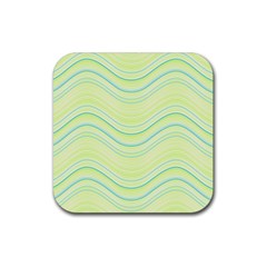 Pattern Rubber Coaster (square)  by Valentinaart