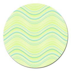 Pattern Magnet 5  (round) by Valentinaart