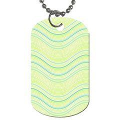 Pattern Dog Tag (one Side) by Valentinaart