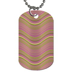 Pattern Dog Tag (one Side) by Valentinaart