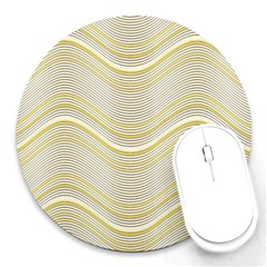 Pattern Round Mousepads by Valentinaart