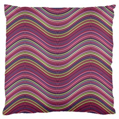 Pattern Large Cushion Case (two Sides) by Valentinaart