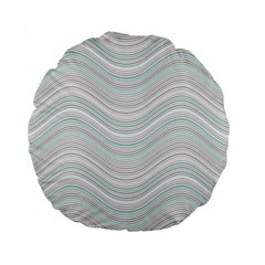 Pattern Standard 15  Premium Flano Round Cushions by Valentinaart