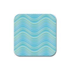 Pattern Rubber Square Coaster (4 Pack)  by Valentinaart