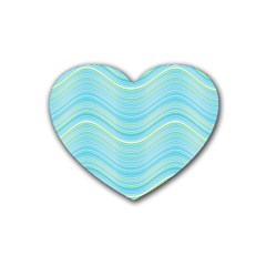 Pattern Rubber Coaster (heart)  by Valentinaart