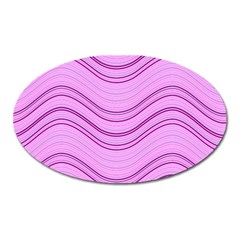 Pattern Oval Magnet by Valentinaart