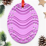 Pattern Oval Filigree Ornament (Two Sides) Front