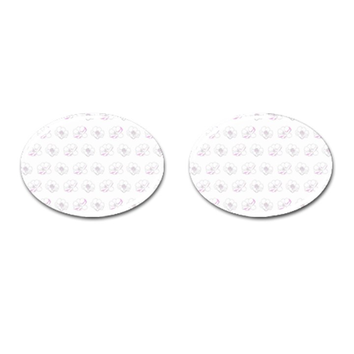 Pattern Cufflinks (Oval)