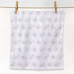 Pattern Face Towel by Valentinaart