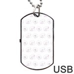 Pattern Dog Tag USB Flash (Two Sides) Back