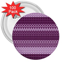 Pattern 3  Buttons (100 Pack)  by Valentinaart