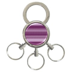 Pattern 3-ring Key Chains by Valentinaart