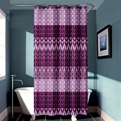 Pattern Shower Curtain 36  X 72  (stall)  by Valentinaart