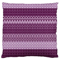 Pattern Large Cushion Case (one Side) by Valentinaart