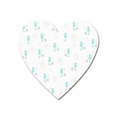 Pattern Heart Magnet by Valentinaart