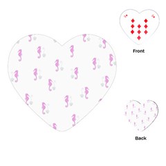 Pattern Playing Cards (heart)  by Valentinaart