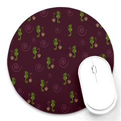 Pattern Round Mousepads