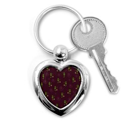 Pattern Key Chains (heart)  by Valentinaart